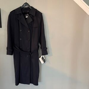 Classic Black Trench Coat